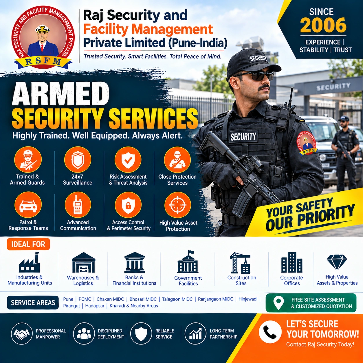 Armed Security Services in Pune