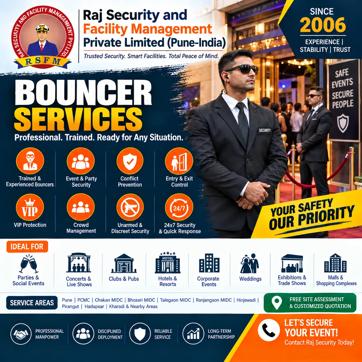 Bouncer Services in Pune