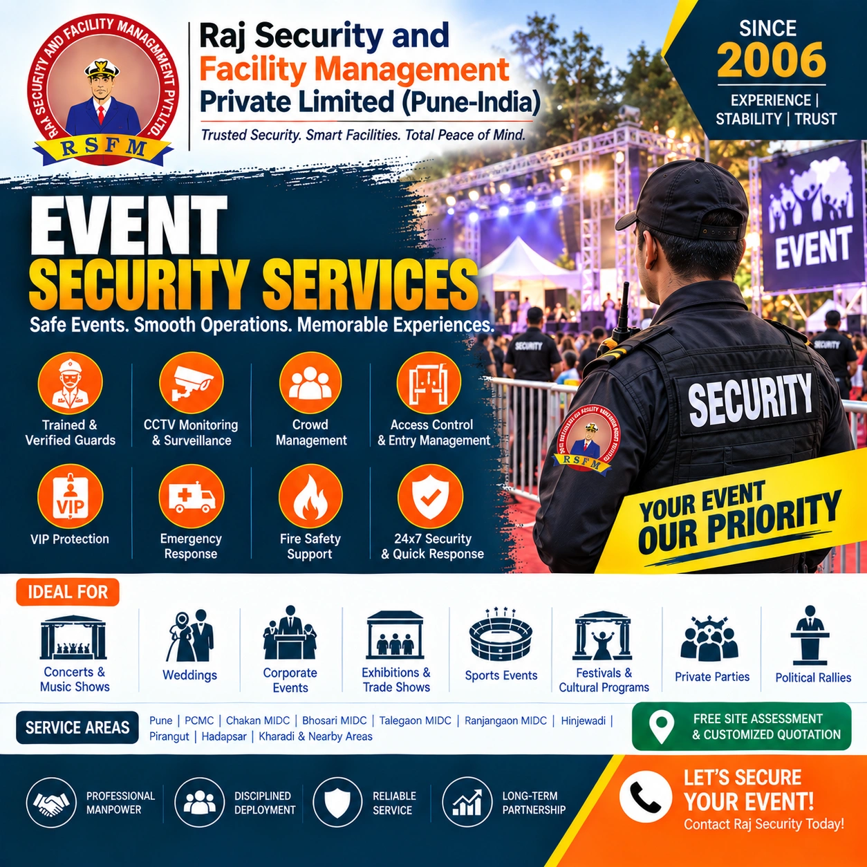 Event Security Services in Pune