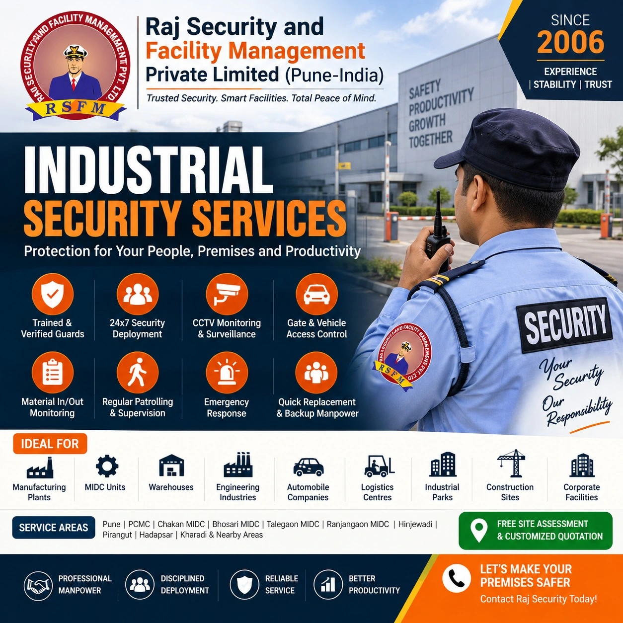 Industrial Security Services in Pune