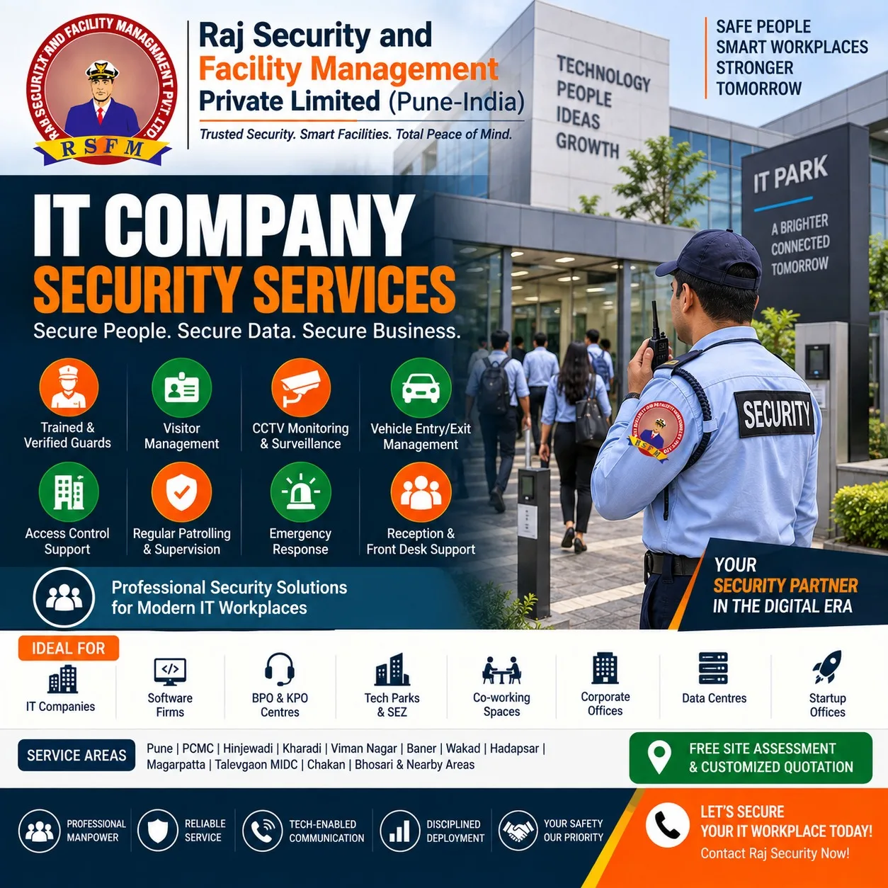 IT Park Security Services in Pune