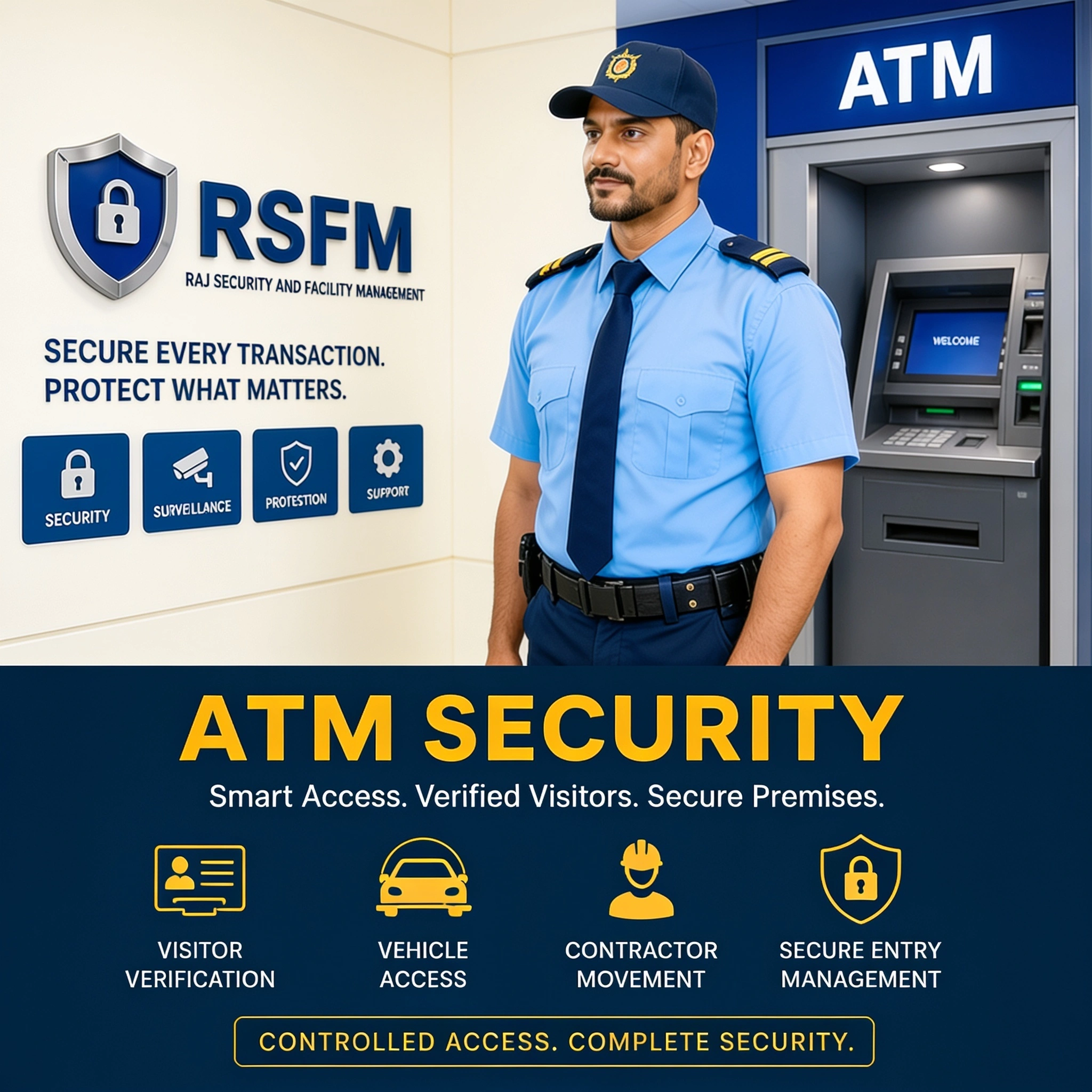 ATM Security in Pune - Raj Security