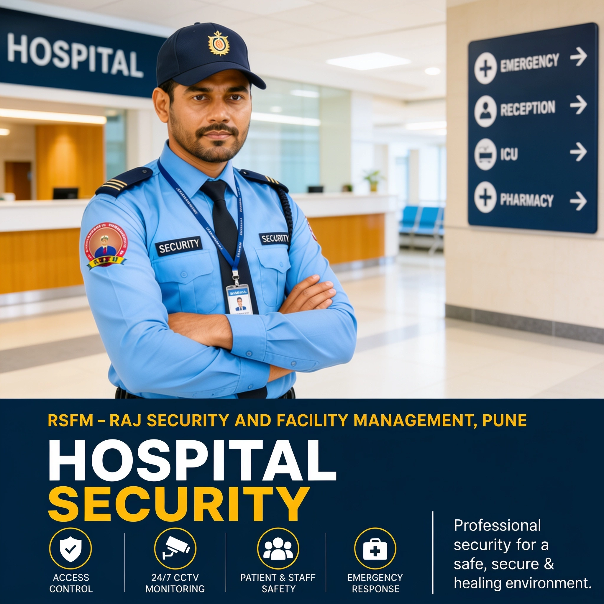 Hospital Security in Pune - Raj Security