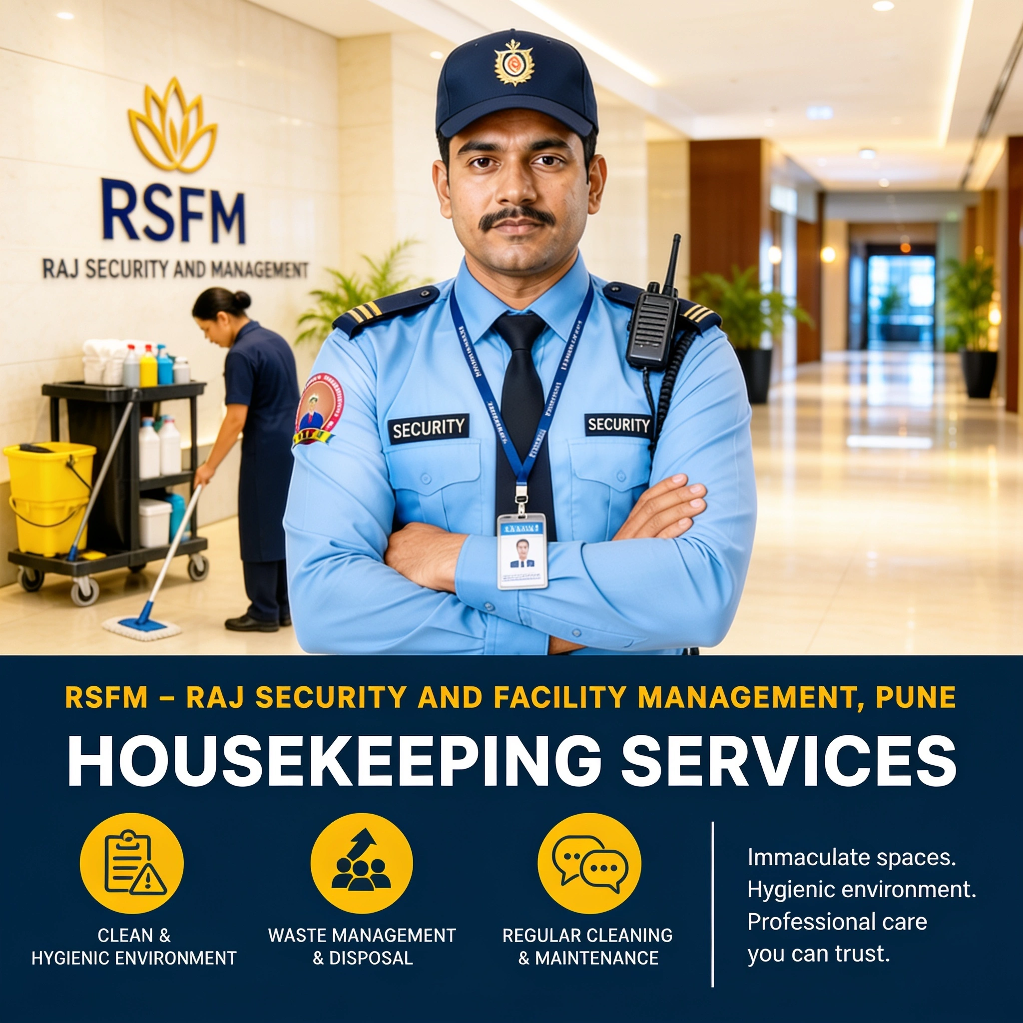 Housekeeping Services in Pune - Raj Security