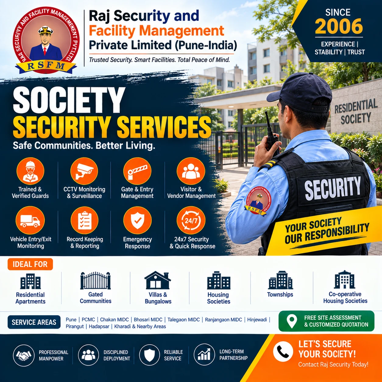 Society Security Services in Pune